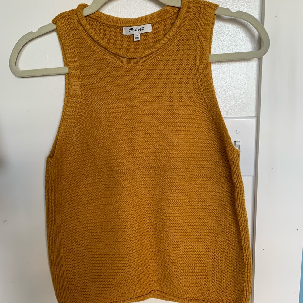 Madewell Mock-neck Sweater Tank